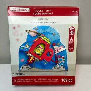 Rocket Ship Valentine's Day Craft Kit